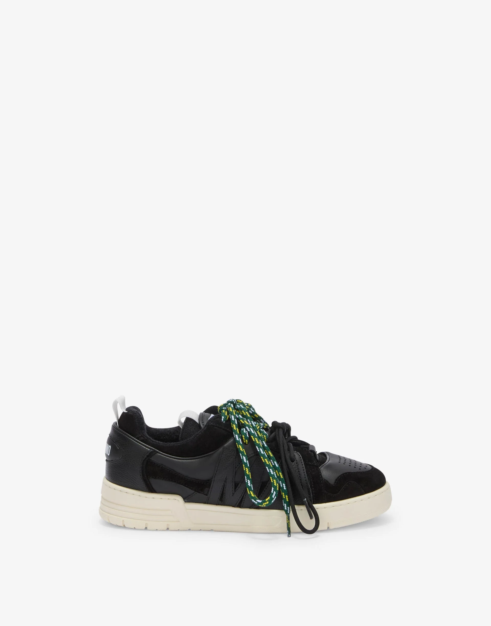 SNEAKERS MADE OF CALFSKIN AND SUEDE - 1