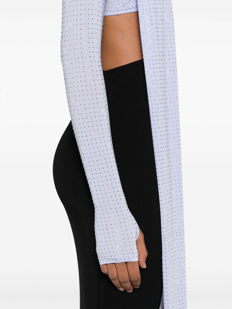 long-sleeve scarf crop top 5