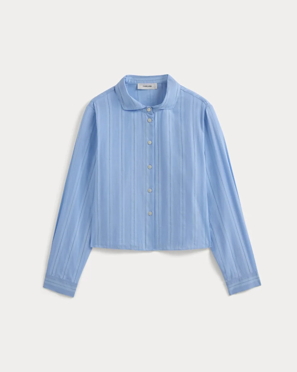 TEXTURED MINI COLLAR SHIRT - 1
