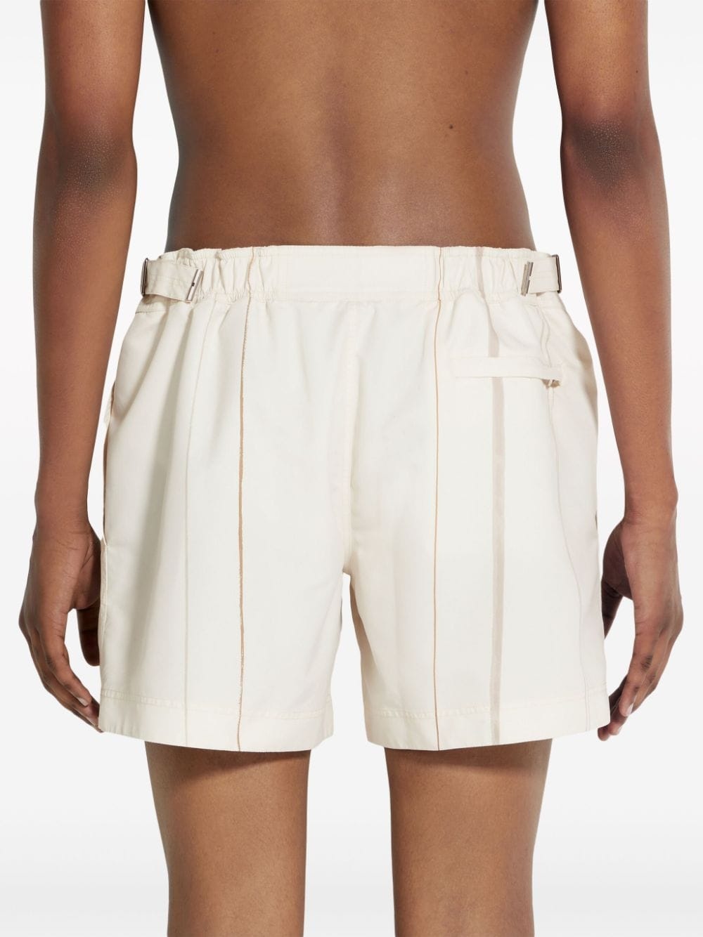 stripe-print swim shorts - 4