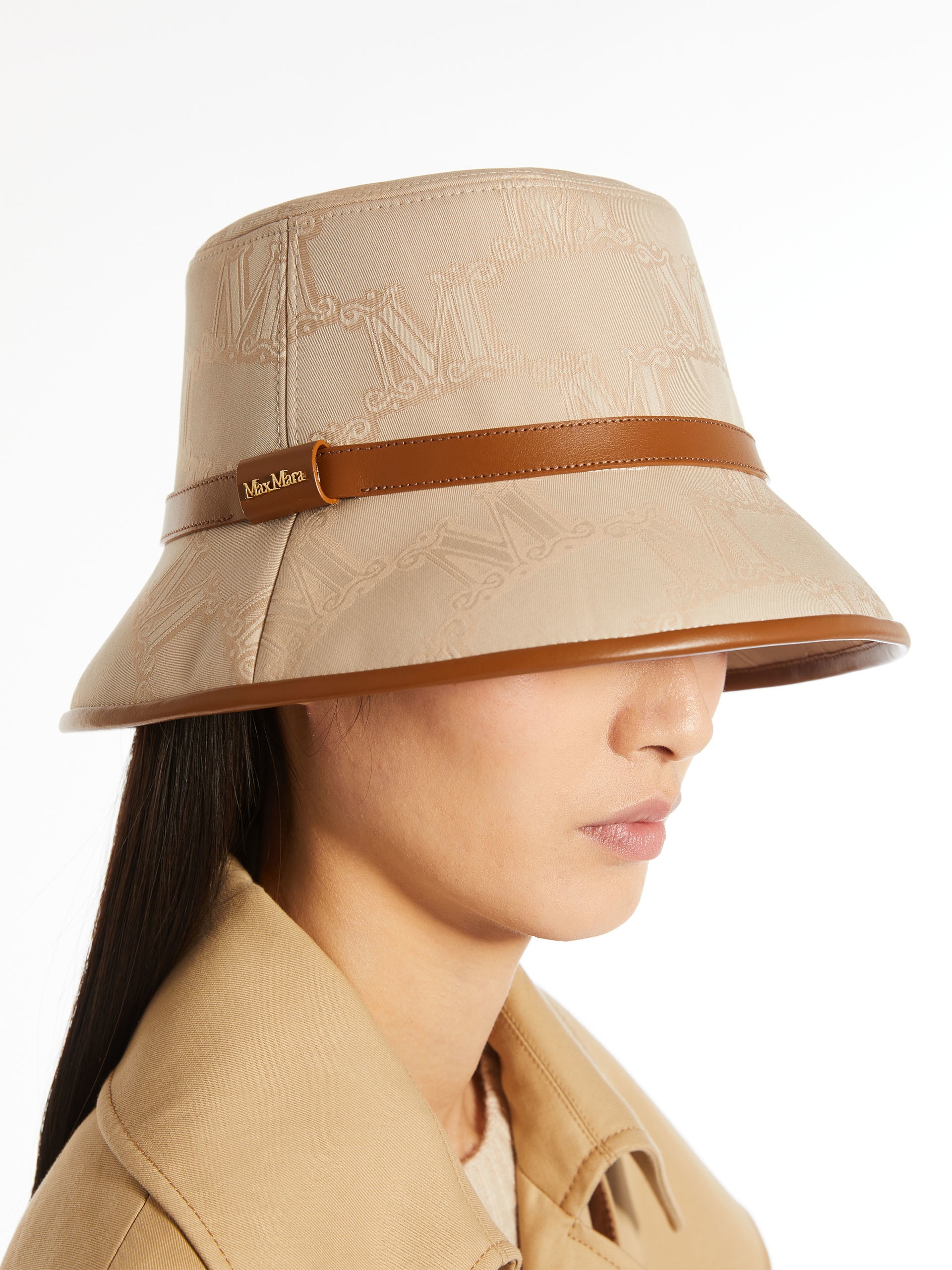 ELCE Jacquard cotton bucket hat - 3