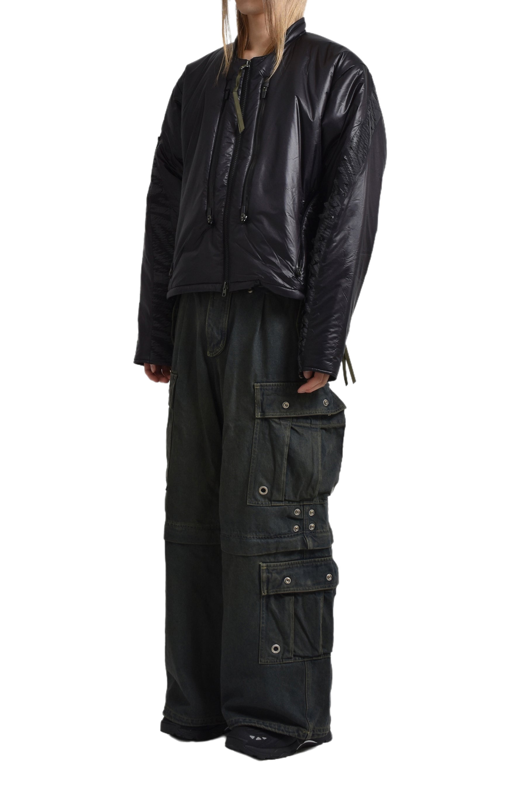 HD NYLON PRIMALOFT_ MODULAR LINER JACKET GEN. 1 (J14-PX)  / BLK - 4
