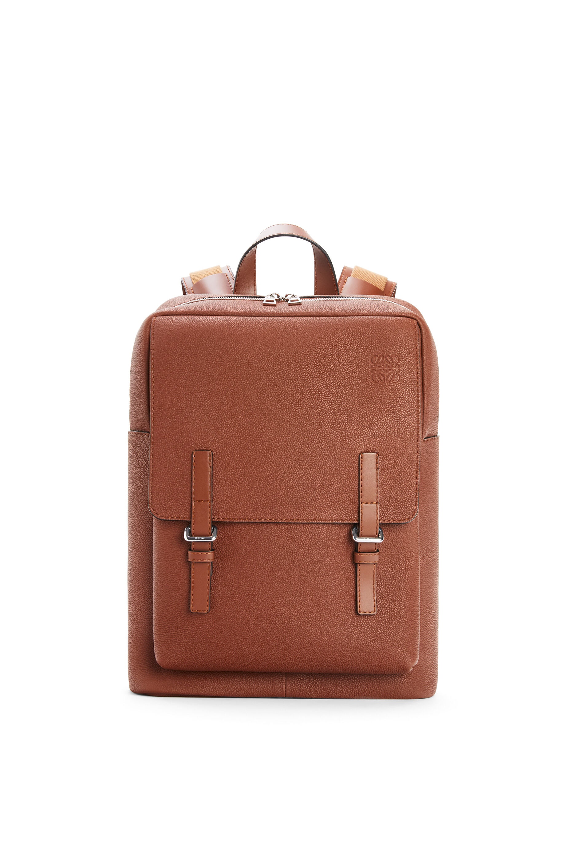 Military Backpack in soft grained calfskin - 1