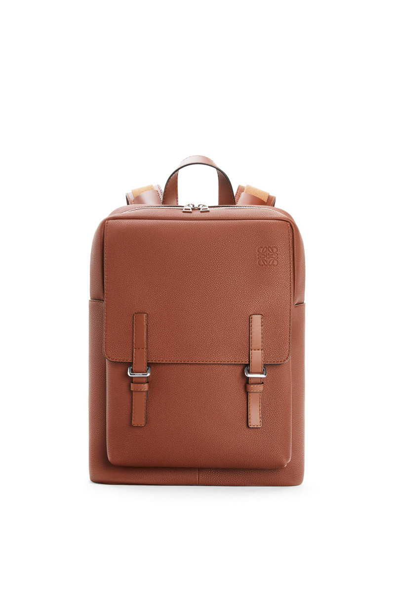 Military Backpack in soft grained calfskin 1