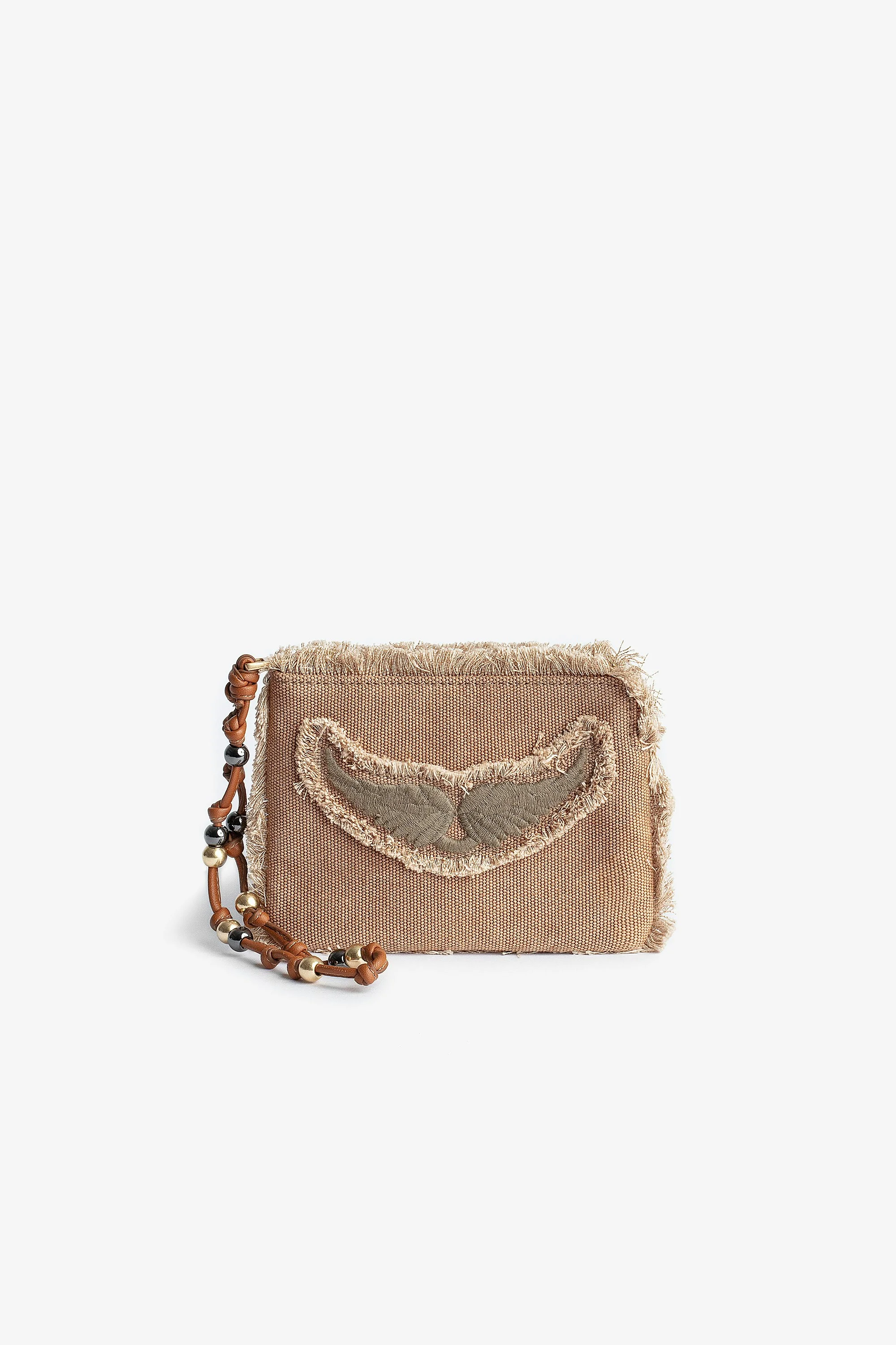 Mini Uma Wings Patch Canvas Clutch - 1