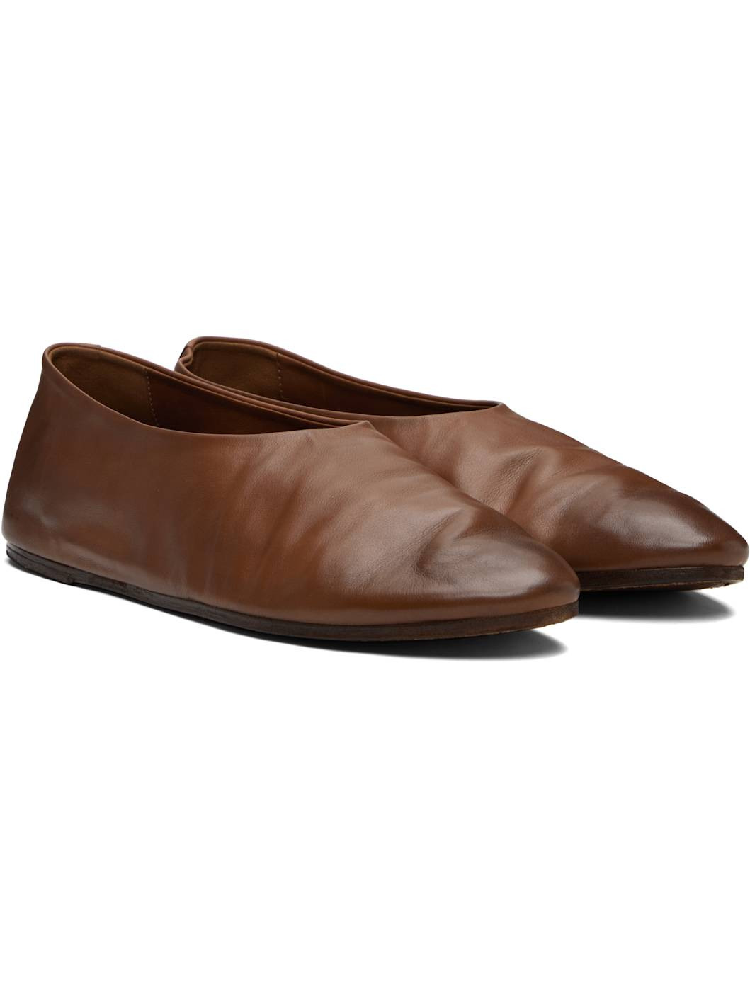 Brown Coltellaccio Slip-on Loafers - 4