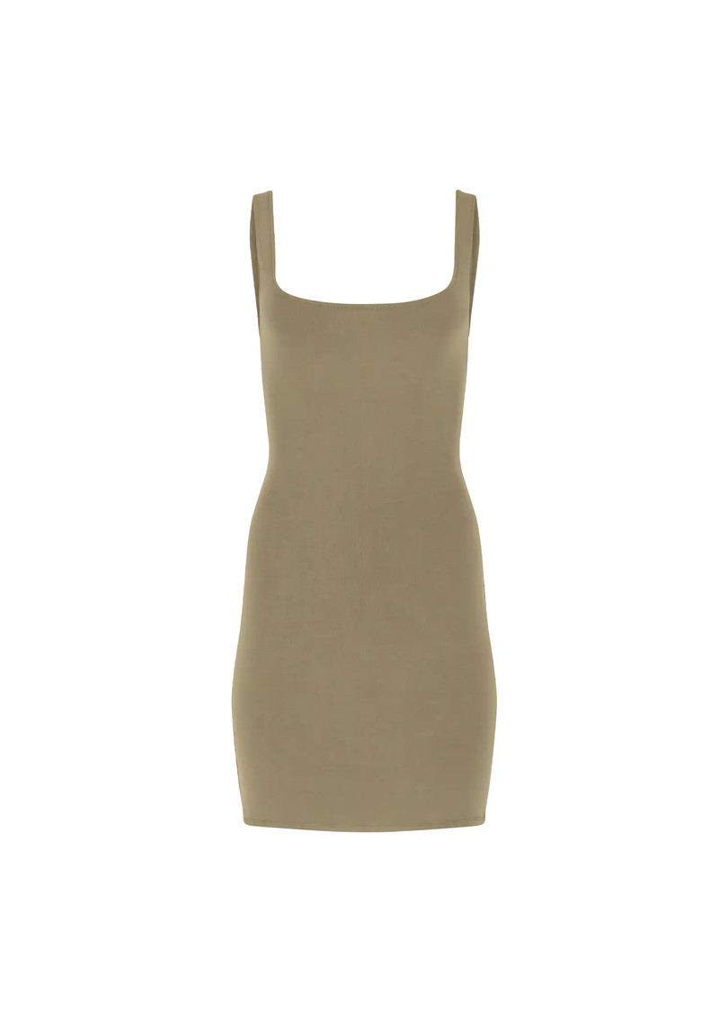 SQUARE NECK MINI CORK - COTTON SPANDEX 1