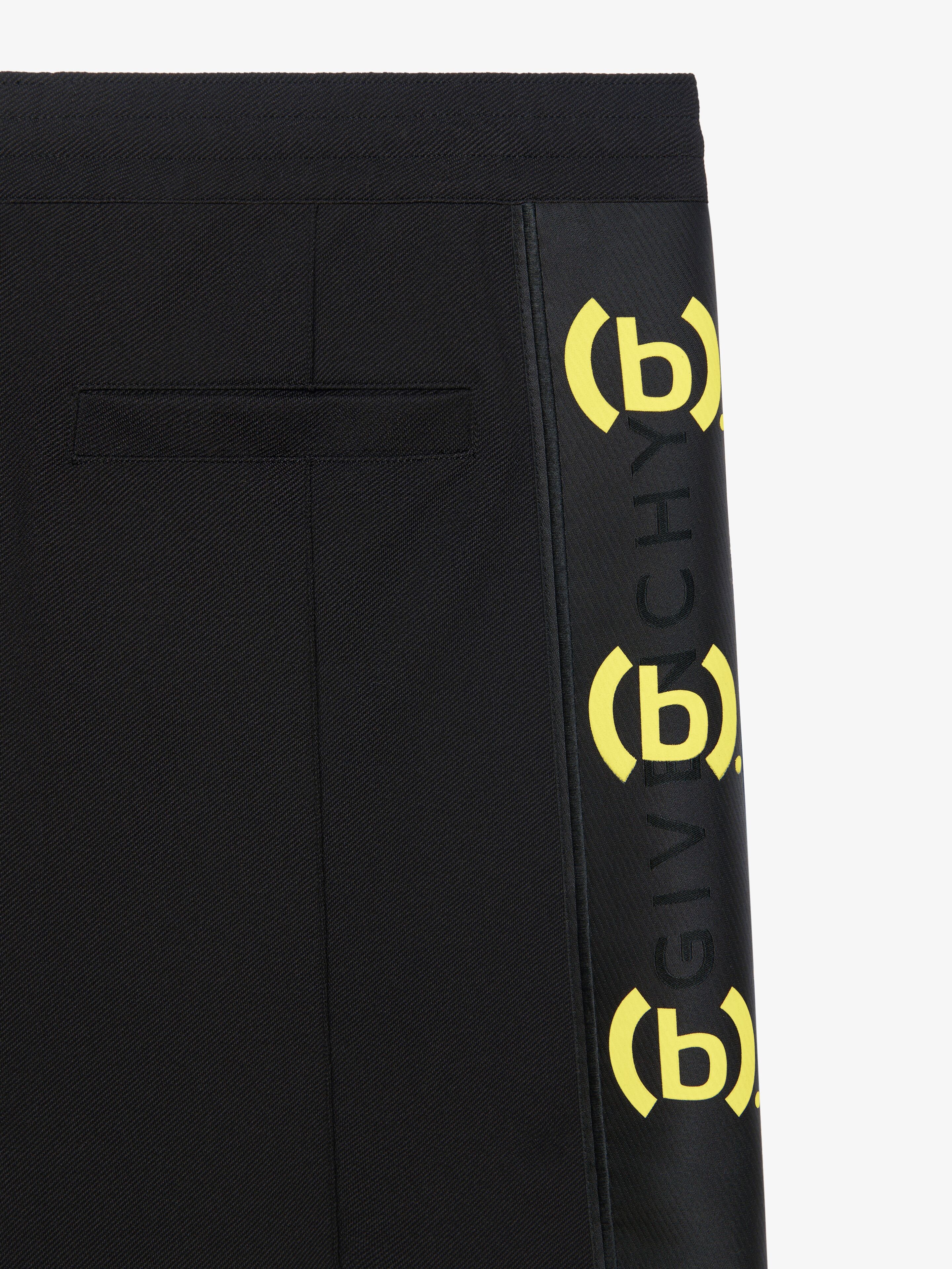 SLIM-FIT JOGGER PANTS IN JERSEY WITH (B). PRINTED GIVENCHY BANDS - 6
