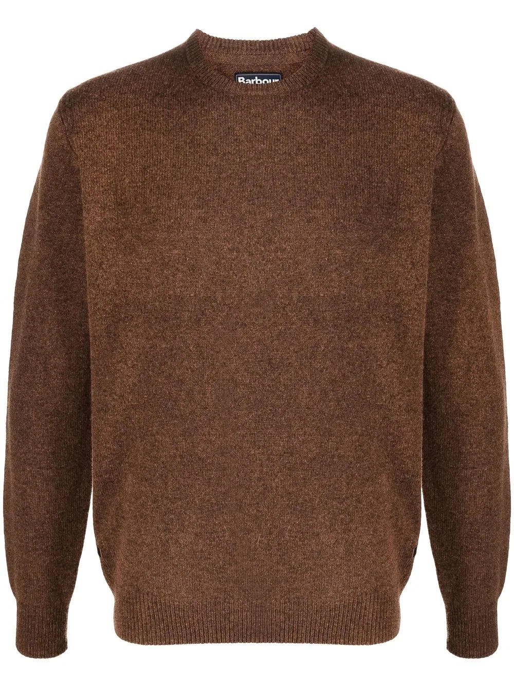 crew neck knitted jumper - 1