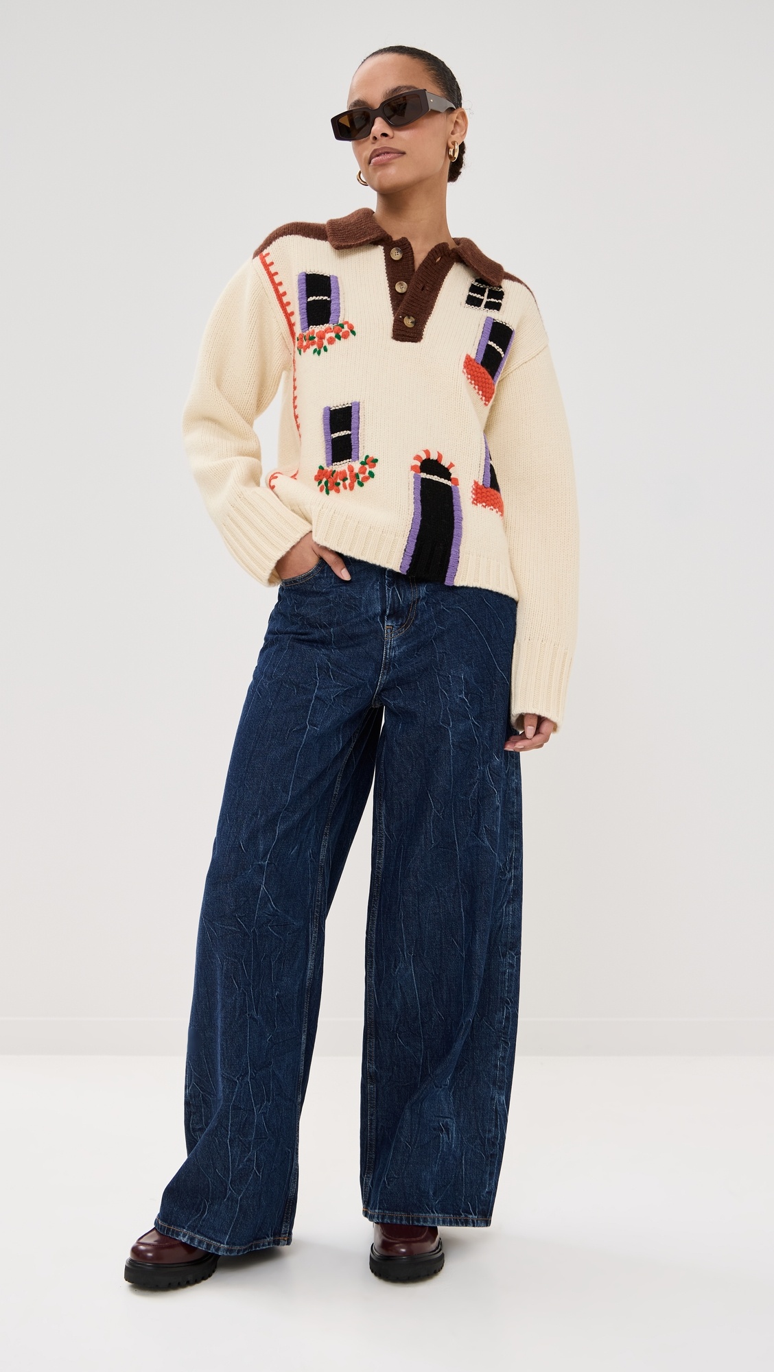 House Polo Sweater - 4