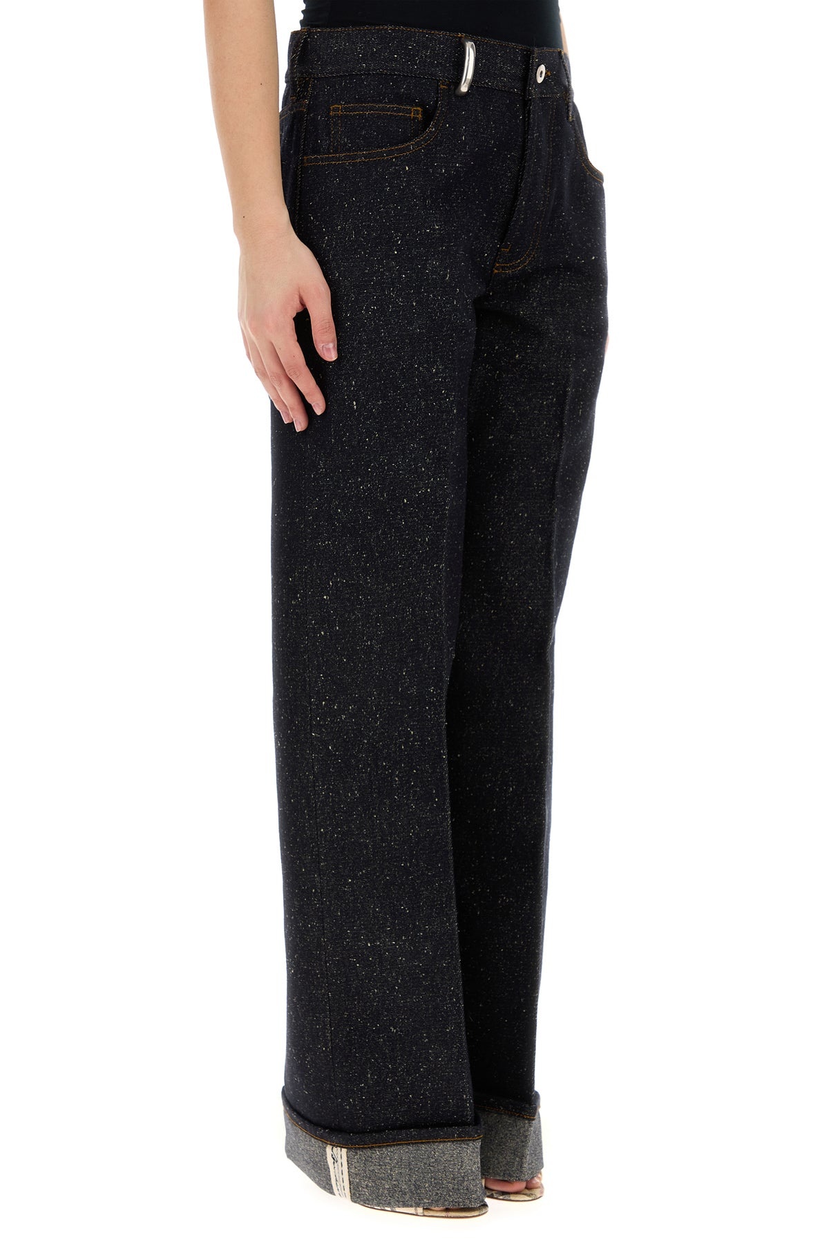 Dark blue denim jeans - 3