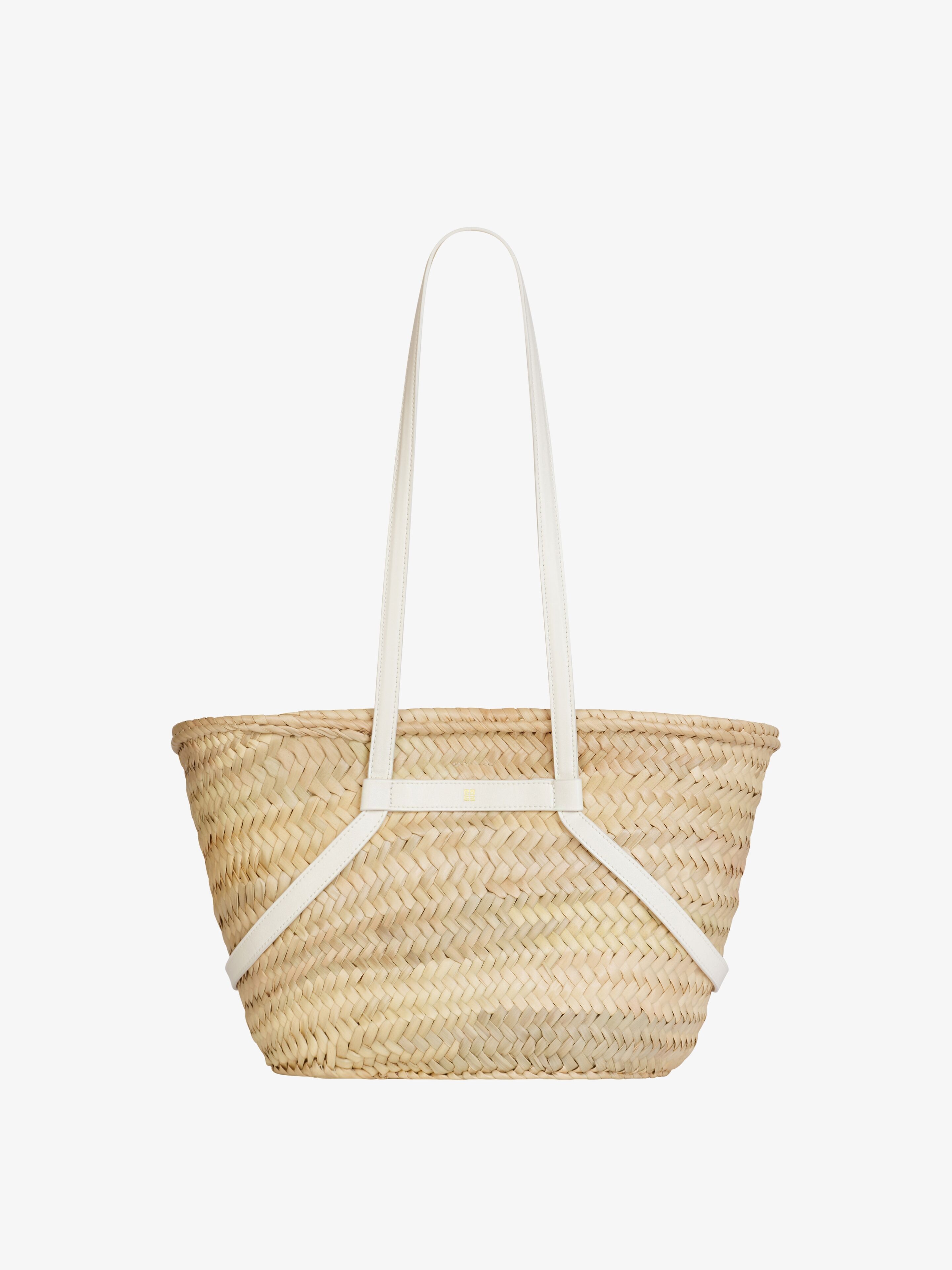 SMALL VOYOU BASKET BAG IN RAFFIA - 5