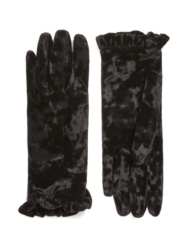 Valentino VLogo-signature ruffled gloves outlook