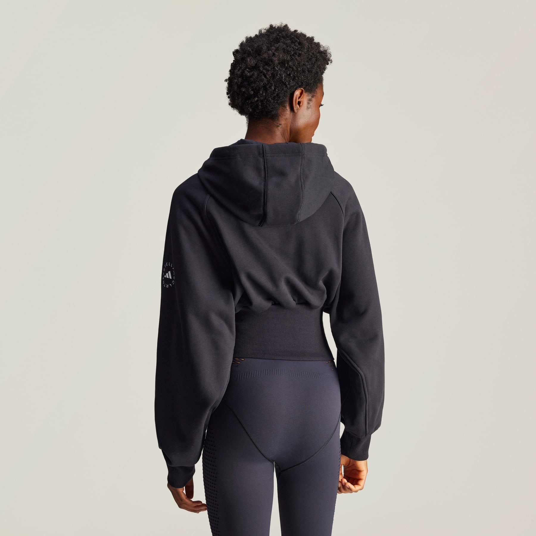 adidas by Stella McCartney Cropped Hoodie - 3