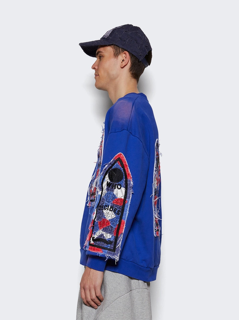 Glory Fabricated Sweatshirt Indigo 4