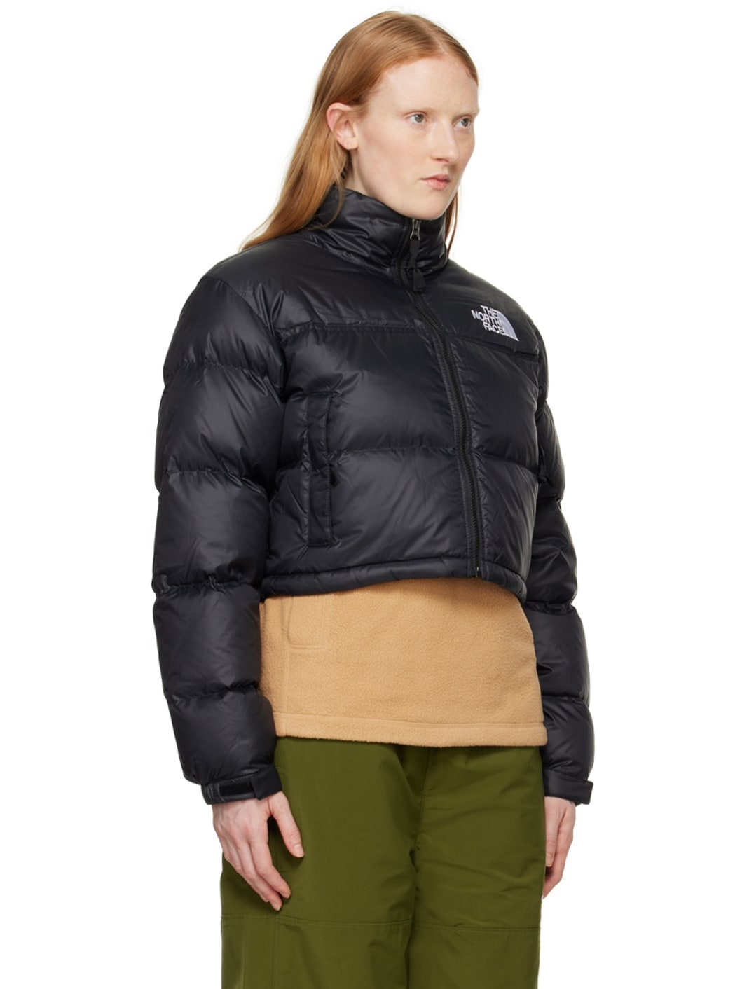 Black Nuptse Short Down Jacket - 2