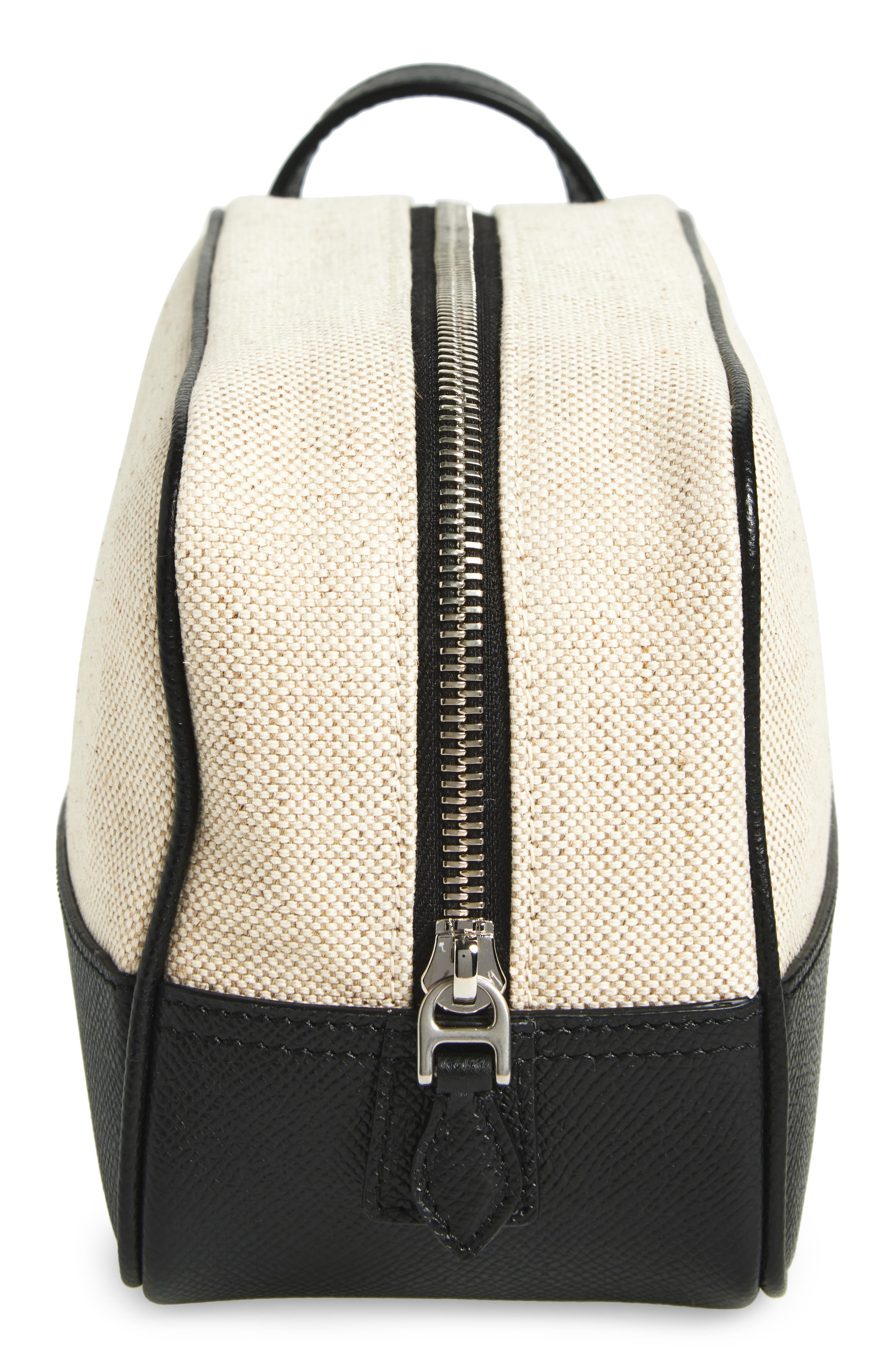 Dolce&Gabbana Atene Dopp Kit in Avorio/Nero at Nordstrom - 4