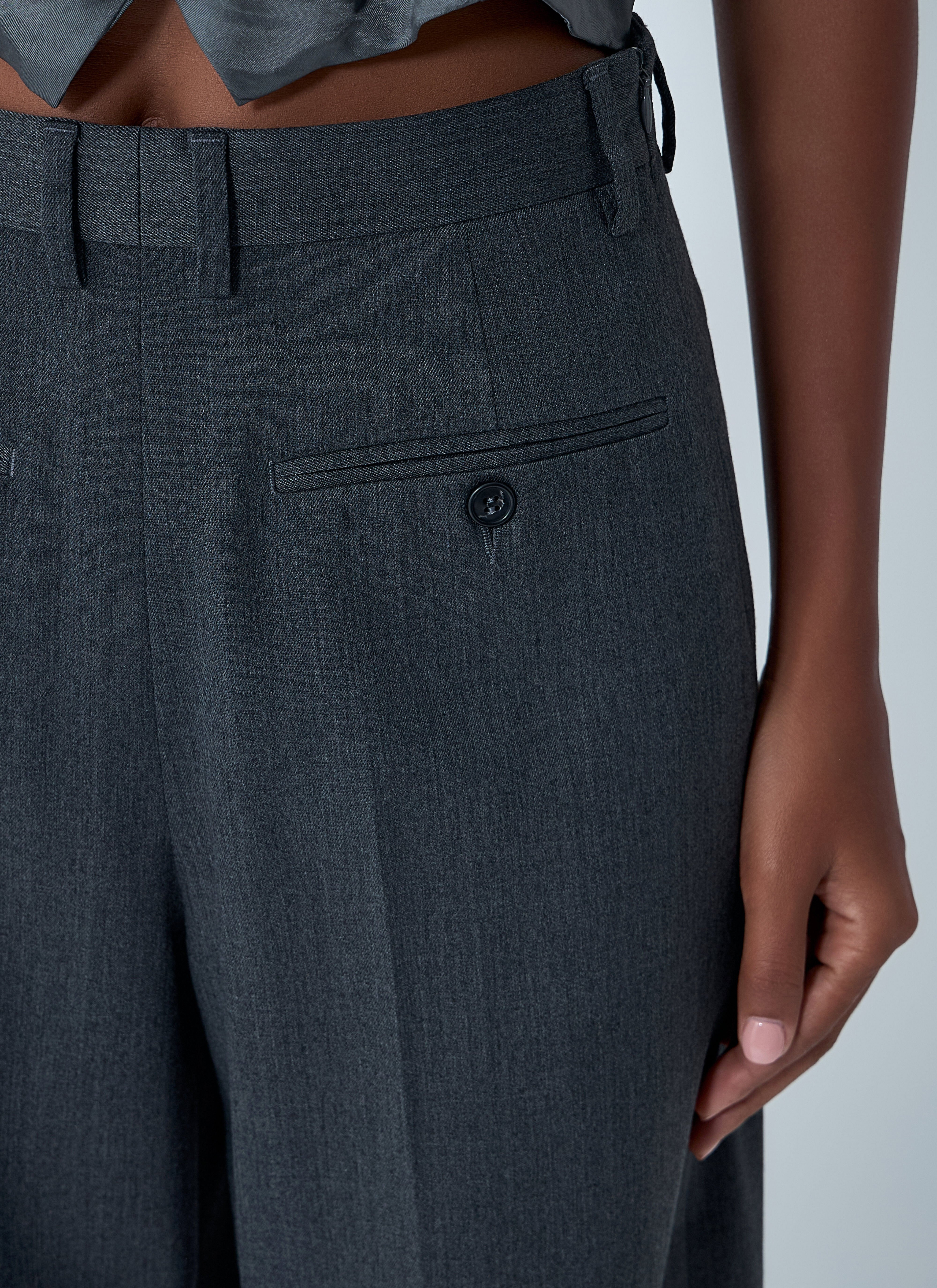 Tailored Back-To-Front Pants - 5
