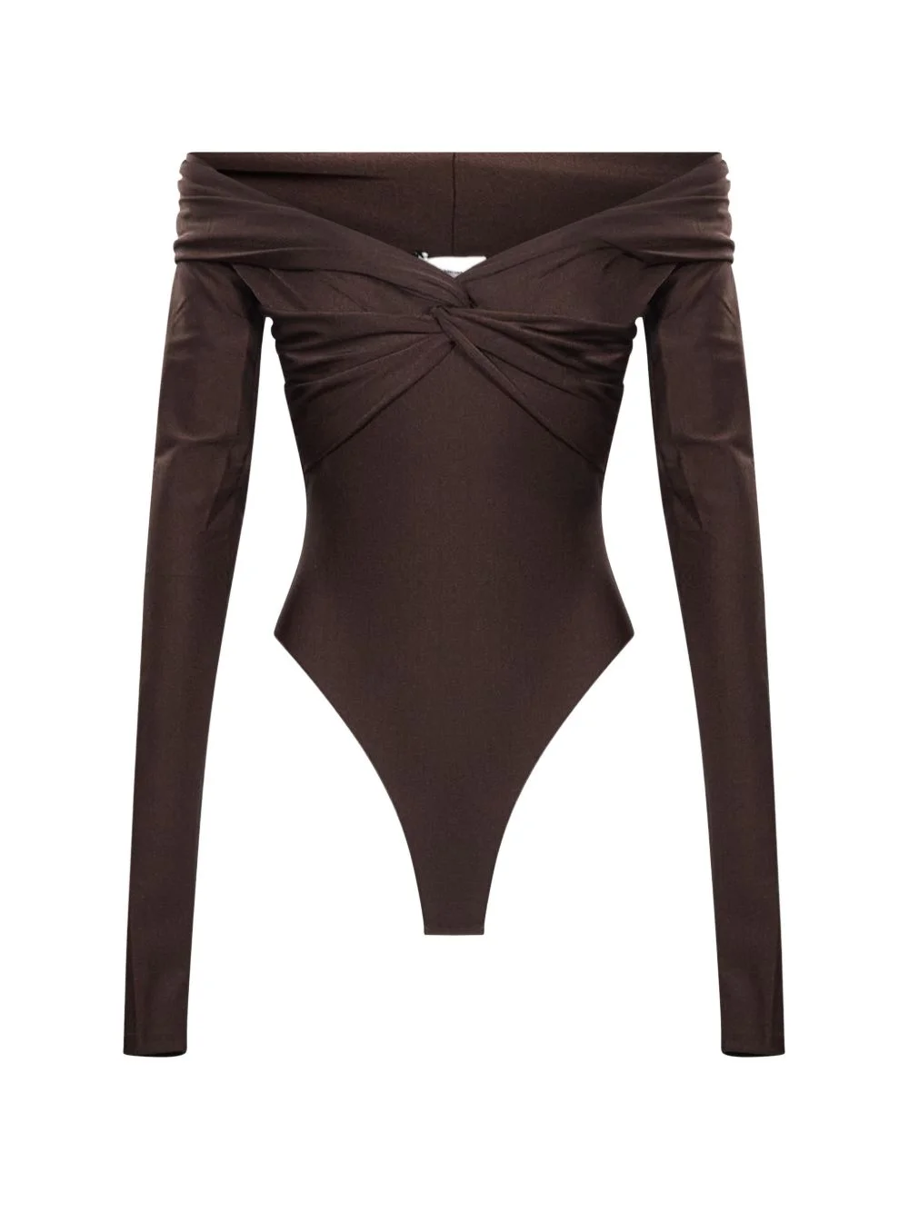 Kendall twist-detail off-shoulder bodysuit - 1