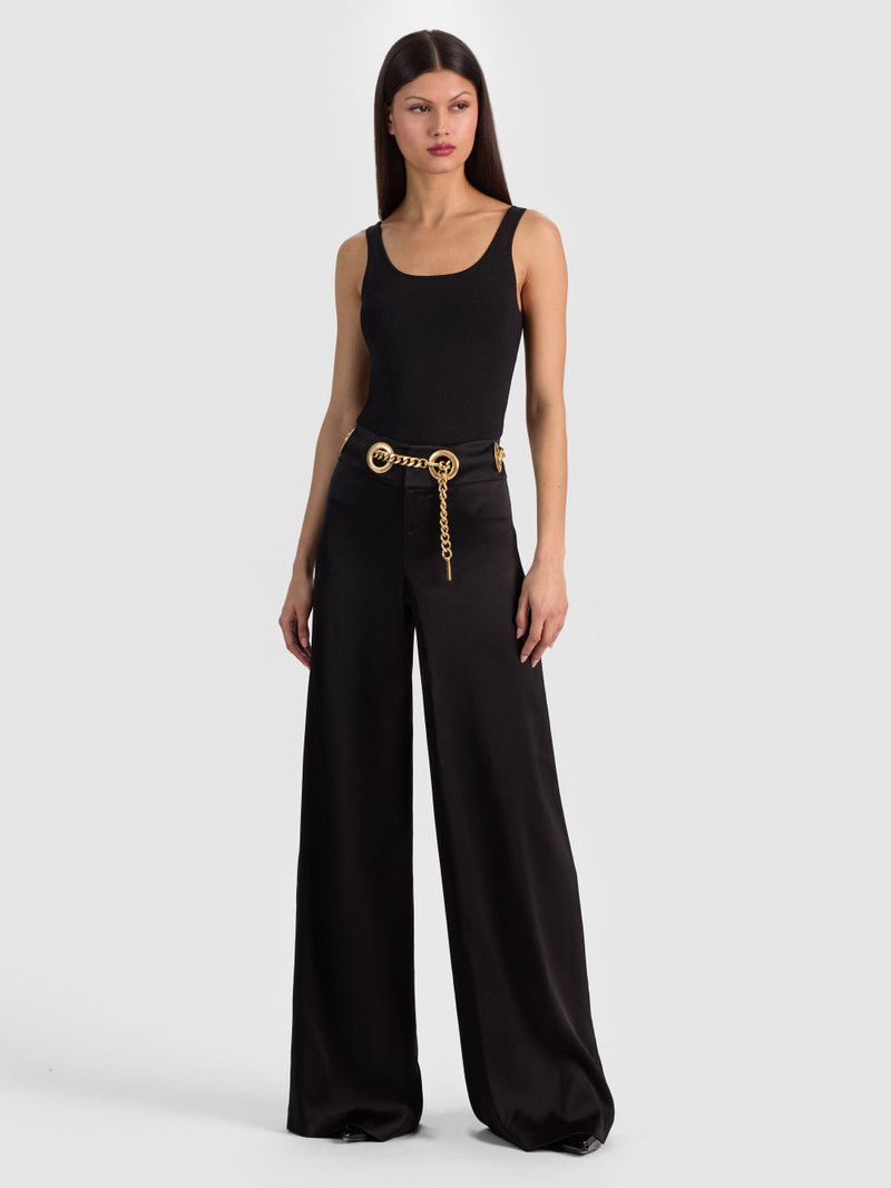 OLIVIA WIDE LEG CHAIN BELT PANT 3