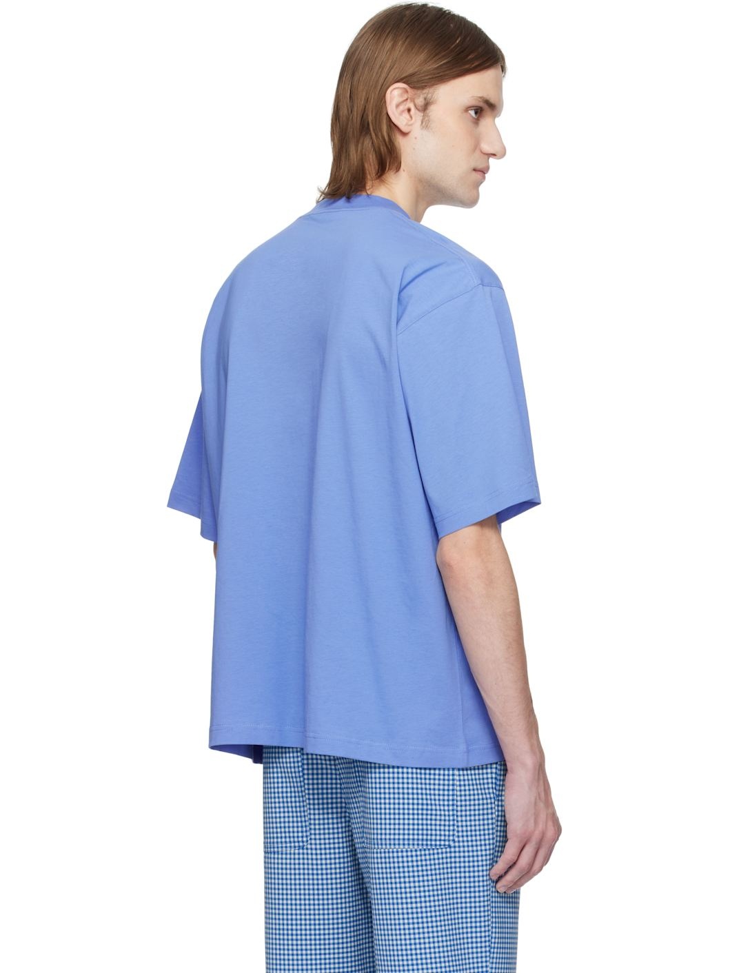 Blue Mini Logo 'Marni' T-shirt - 3