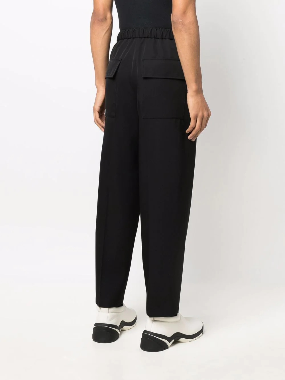 elasticated-waist trousers - 4