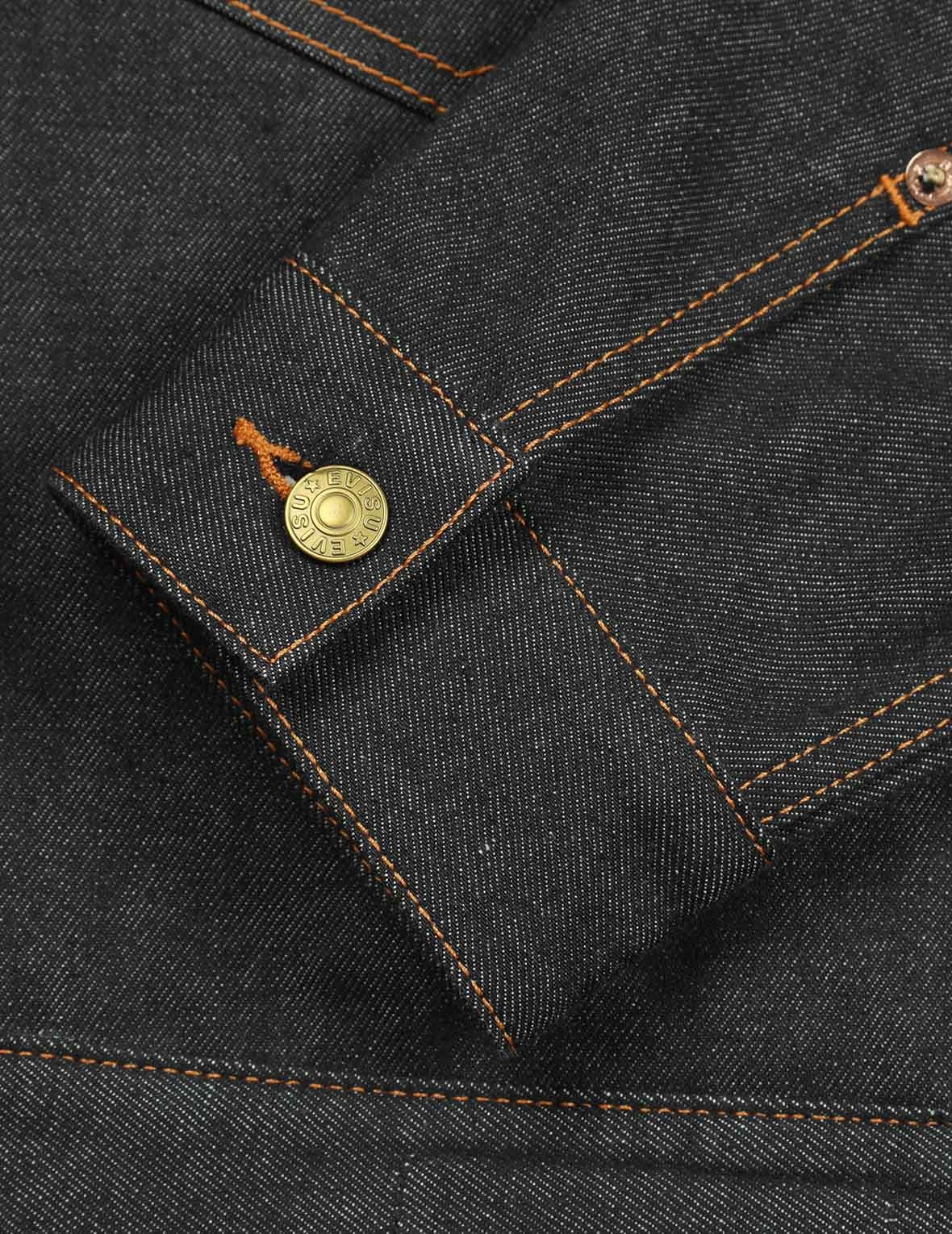 Seagull Print Relax Fit Denim Jacket - 7