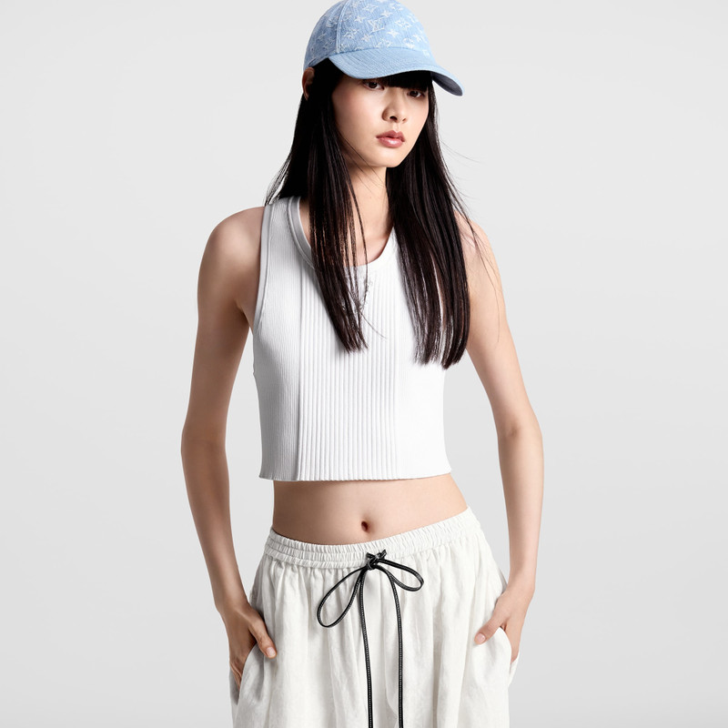 Monogram Denim Cap 5