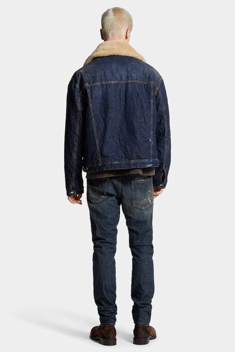 DARK DESERT DUST WASH COOL GUY JEANS - 4