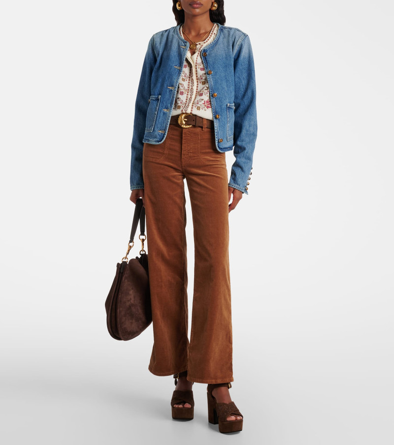 VERONICA BEARD Andrea denim jacket outlook