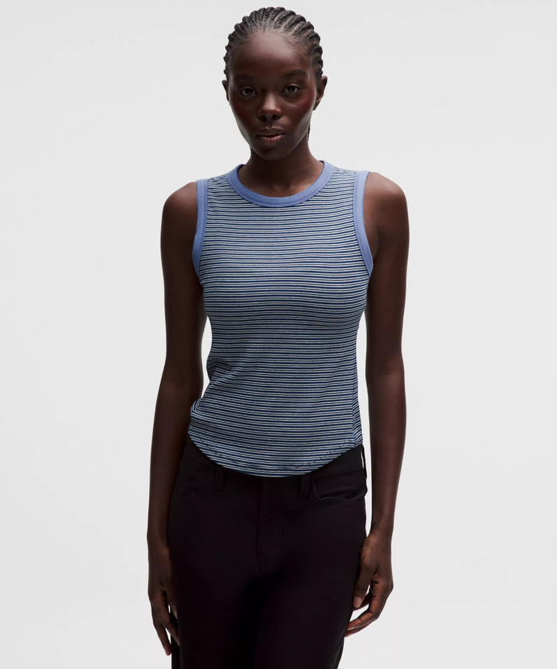 Hold Tight Crewneck Tank Top *Waist Length 1