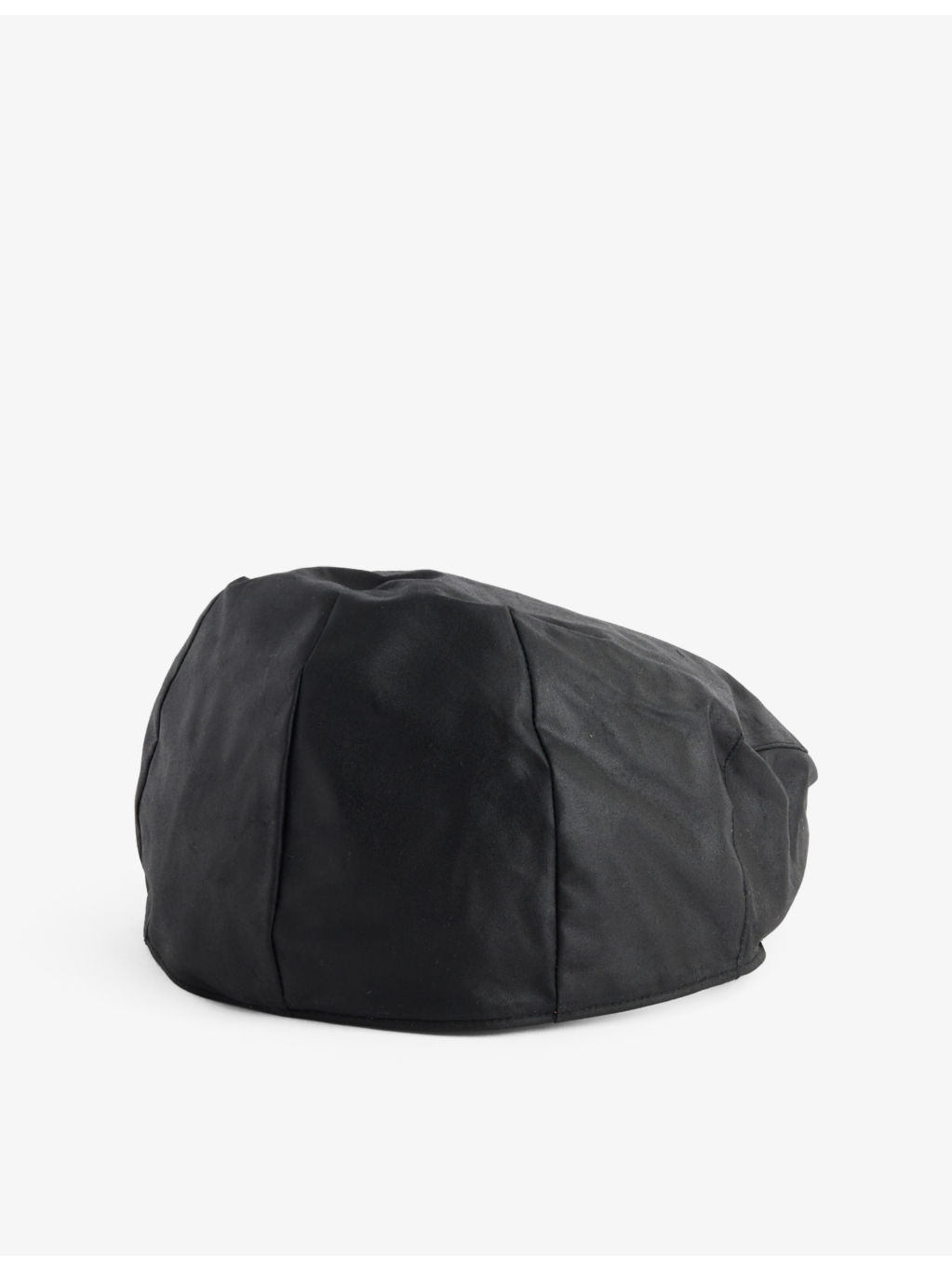 Panelled Waxed Cotton Flat Cap - 3