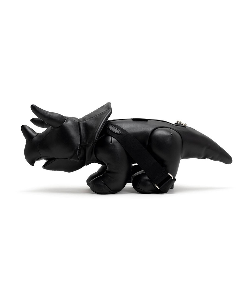 Maison MIHARAYASUHIRO "DOLLS" Triceratops Shoulder Bag outlook