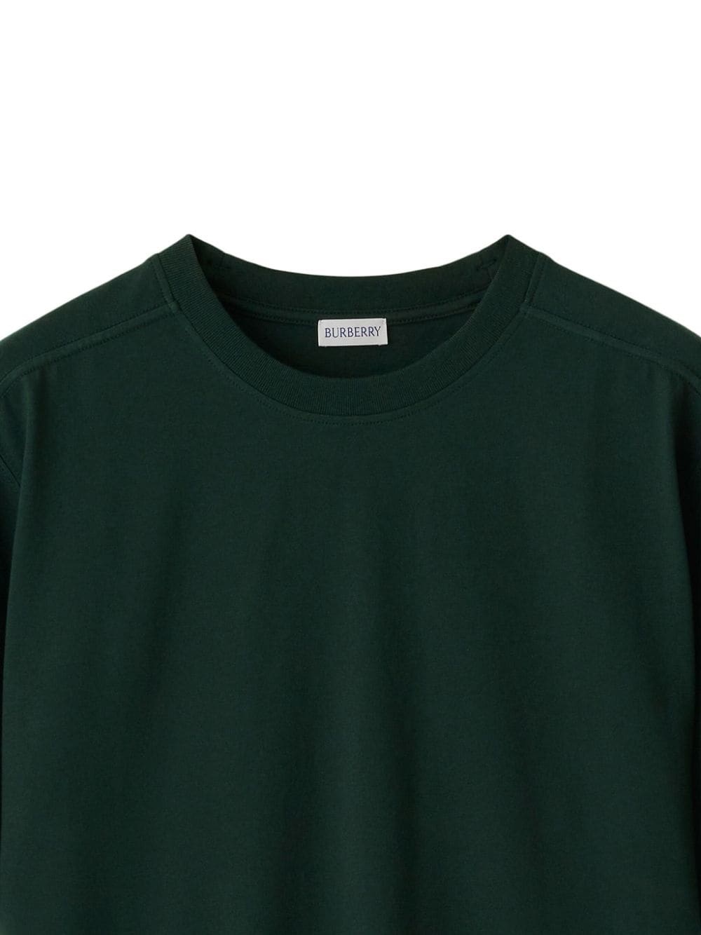 round-neck cotton T-shirt - 2
