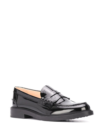 Tod's patent penny loafers outlook