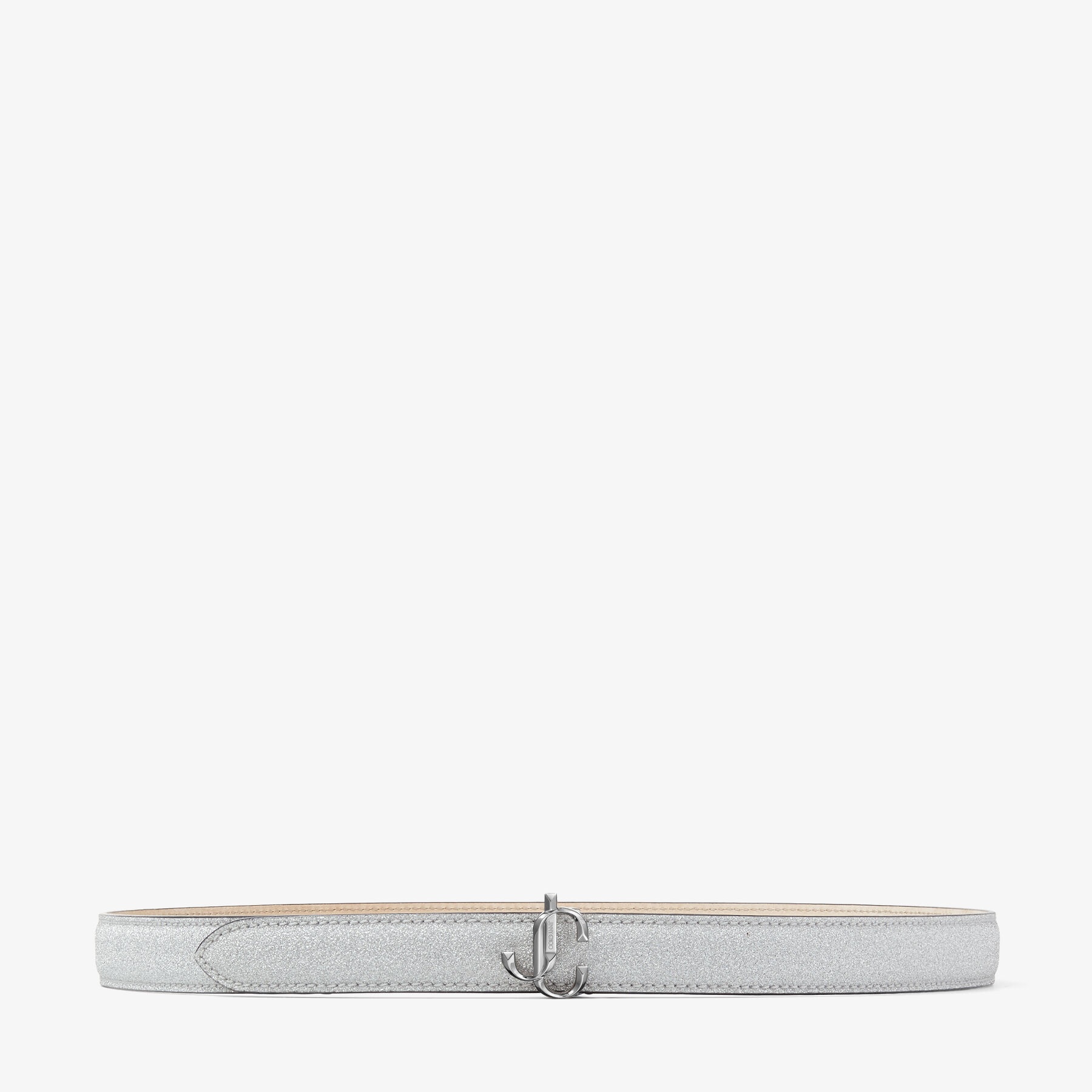 Mini Felisa
Silver Fine Glitter Fabric Belt - 1