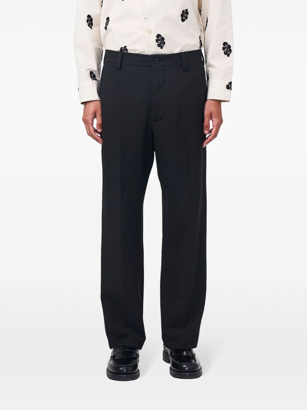 mid-rise tailored trousers - 2