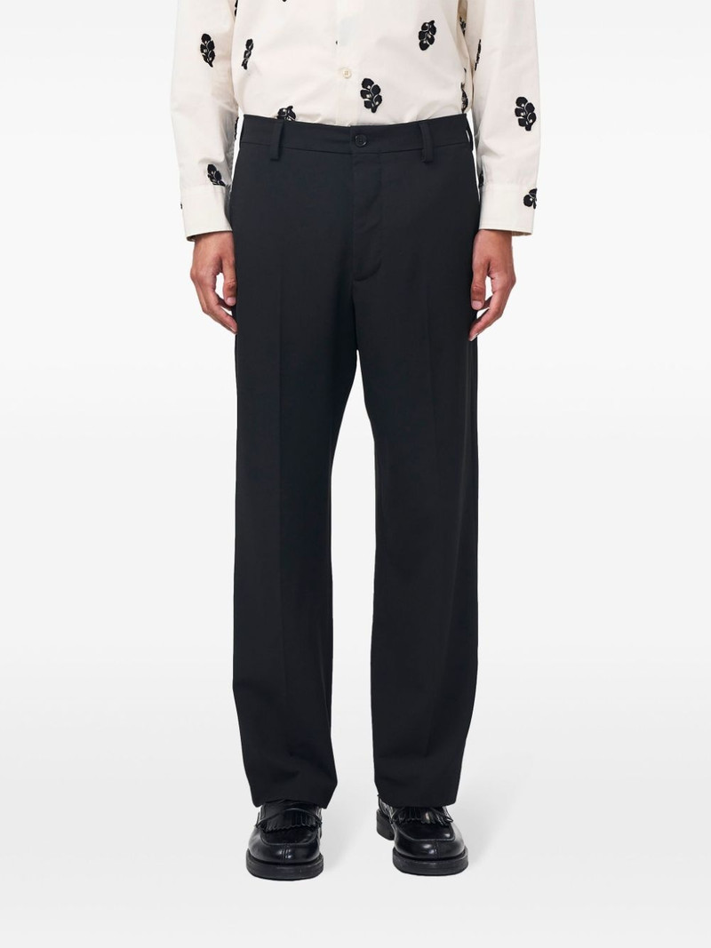 NN07 mid-rise tailored trousers outlook