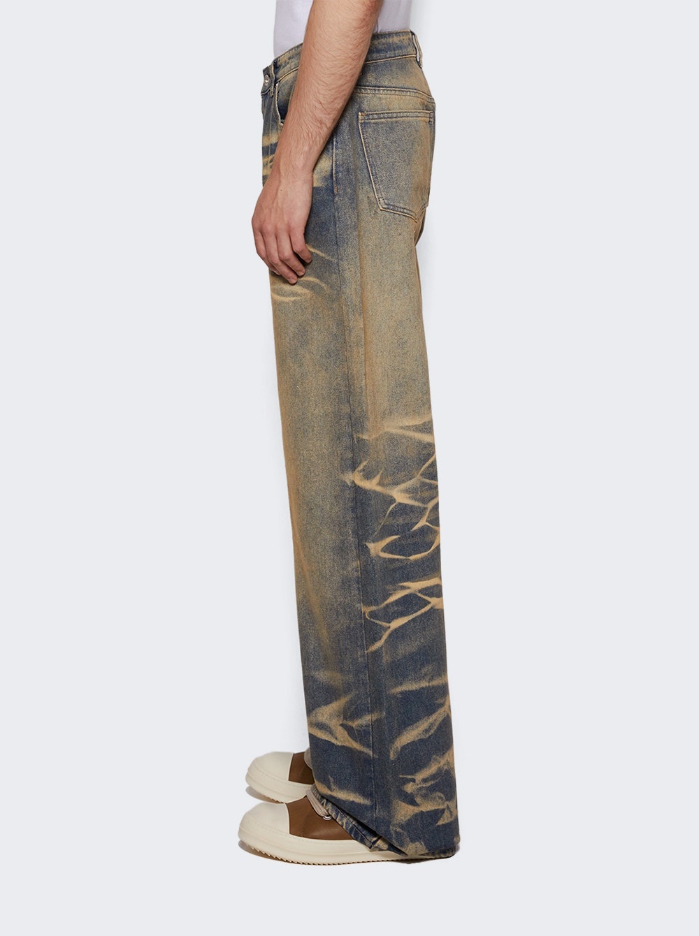 Flare Vintage Jeans Denim - 4