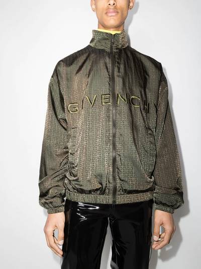 Givenchy 4G-print logo embroidered jacket outlook