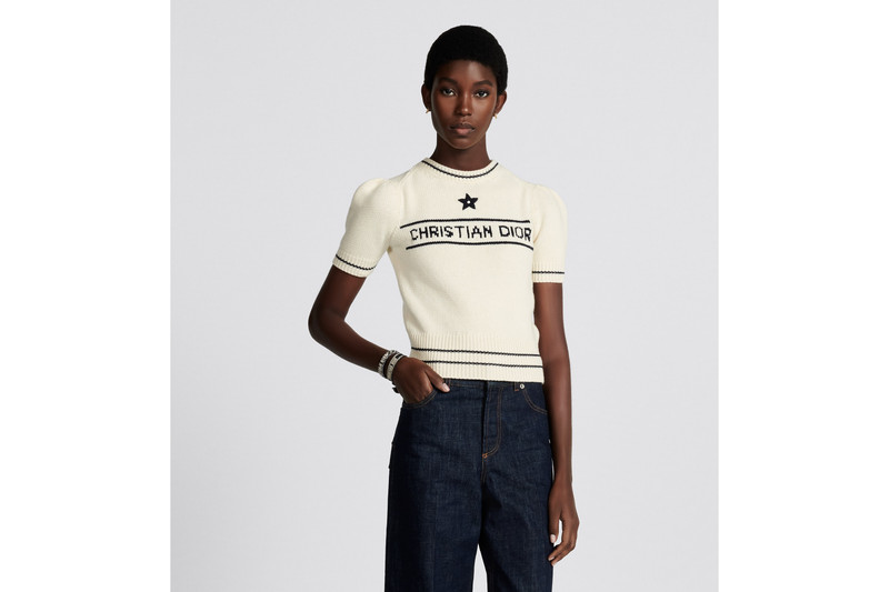 'CHRISTIAN DIOR' Short-Sleeved Sweater 4