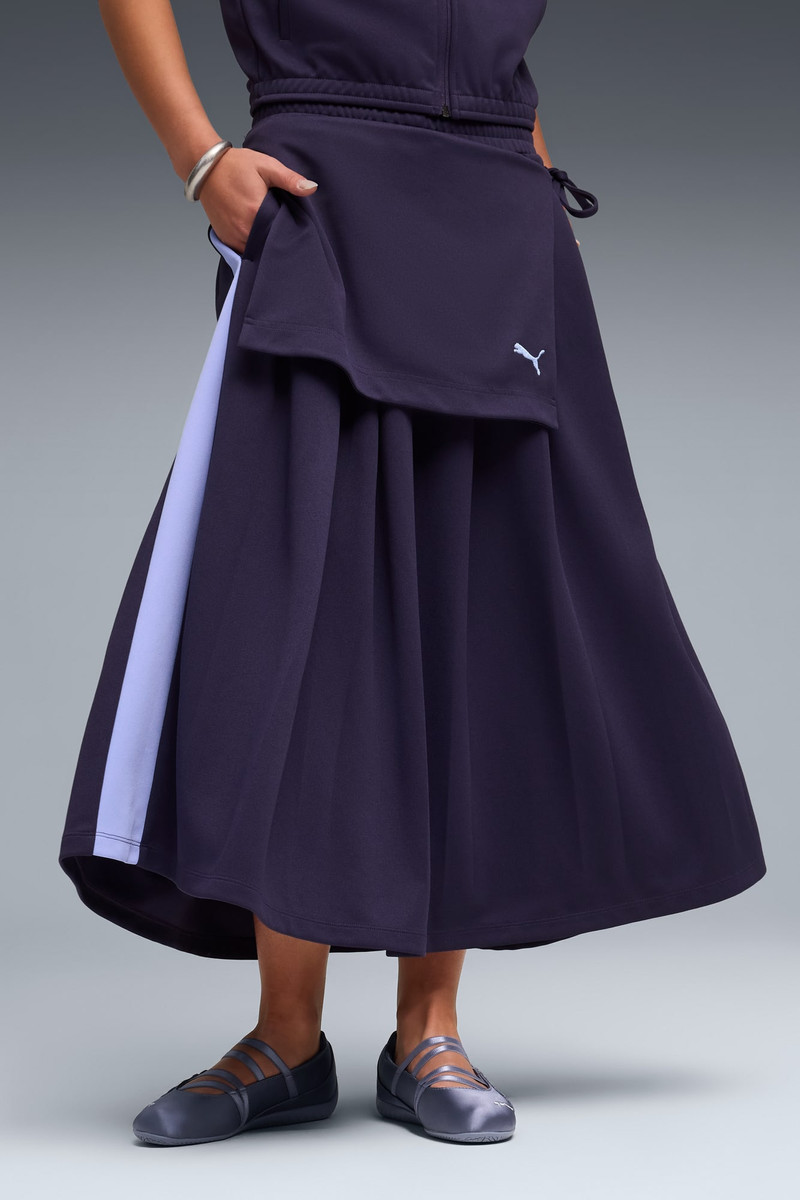 PUMA T7 Women's Midi Pleated Skirt outlook