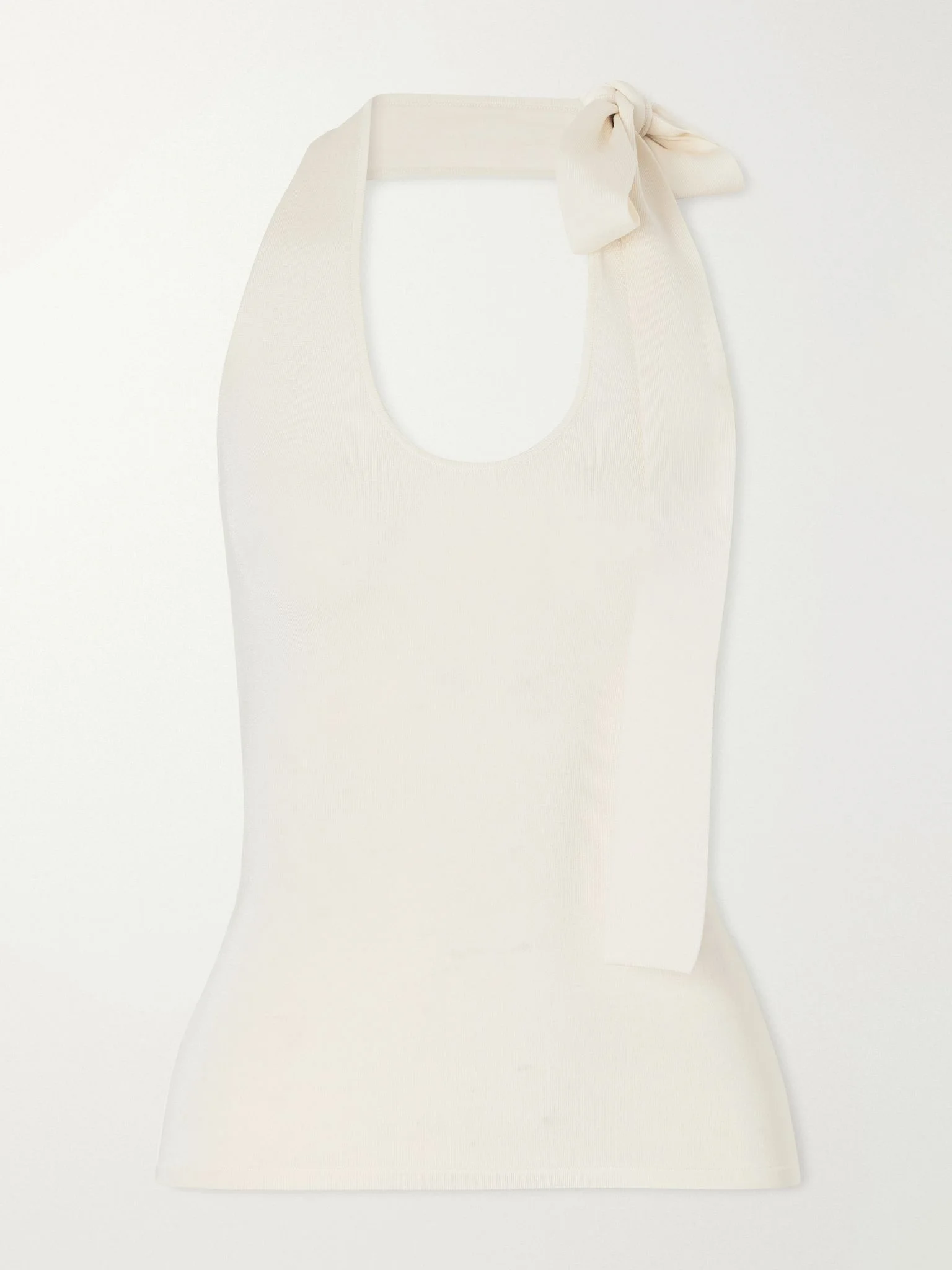 Fairlight jersey halterneck top Cream - 1