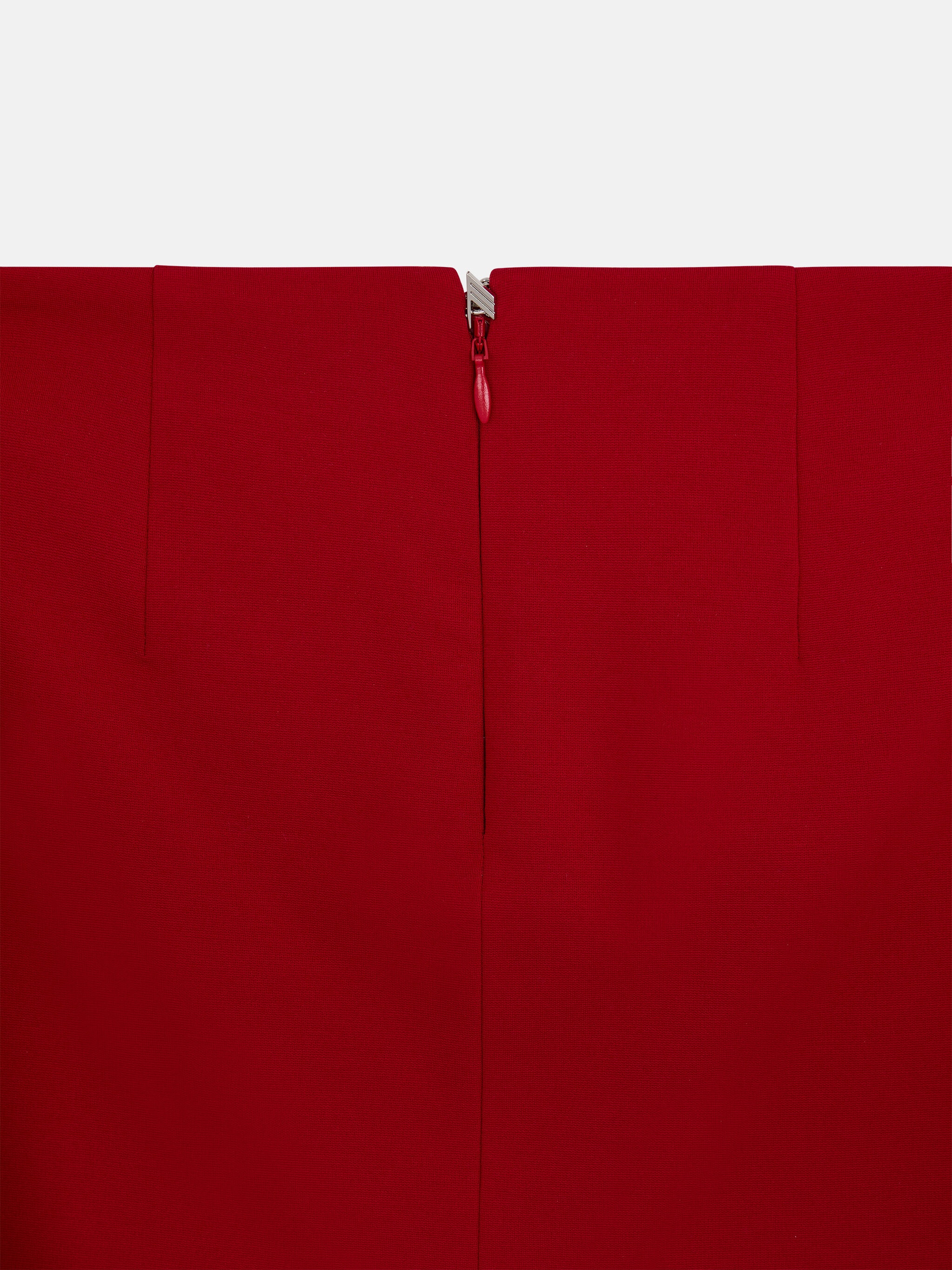 ''RUE'' RED MINI SKIRT - 4