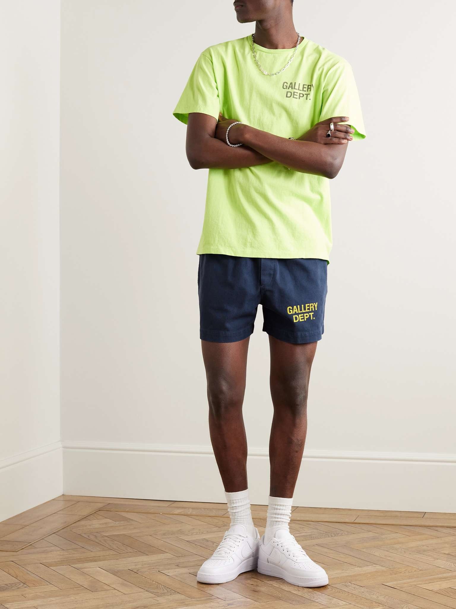 Zuma Straight-Leg Logo-Print Cotton-Jersey Shorts - 2