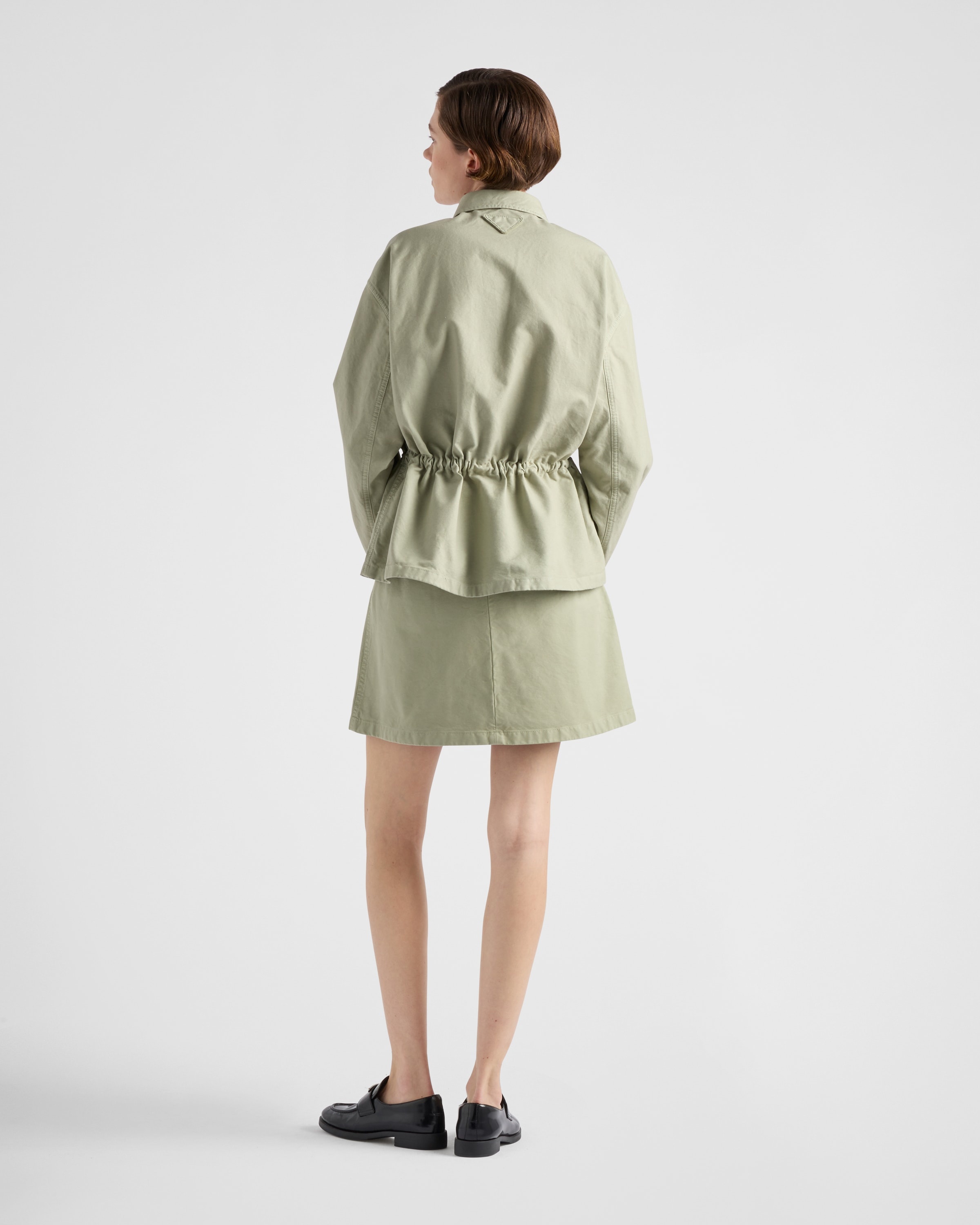 Old canvas miniskirt - 5