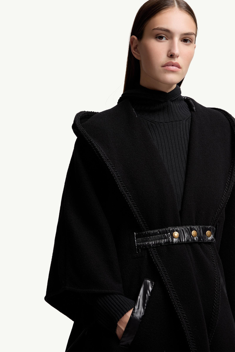 Belted Wool Cape 7