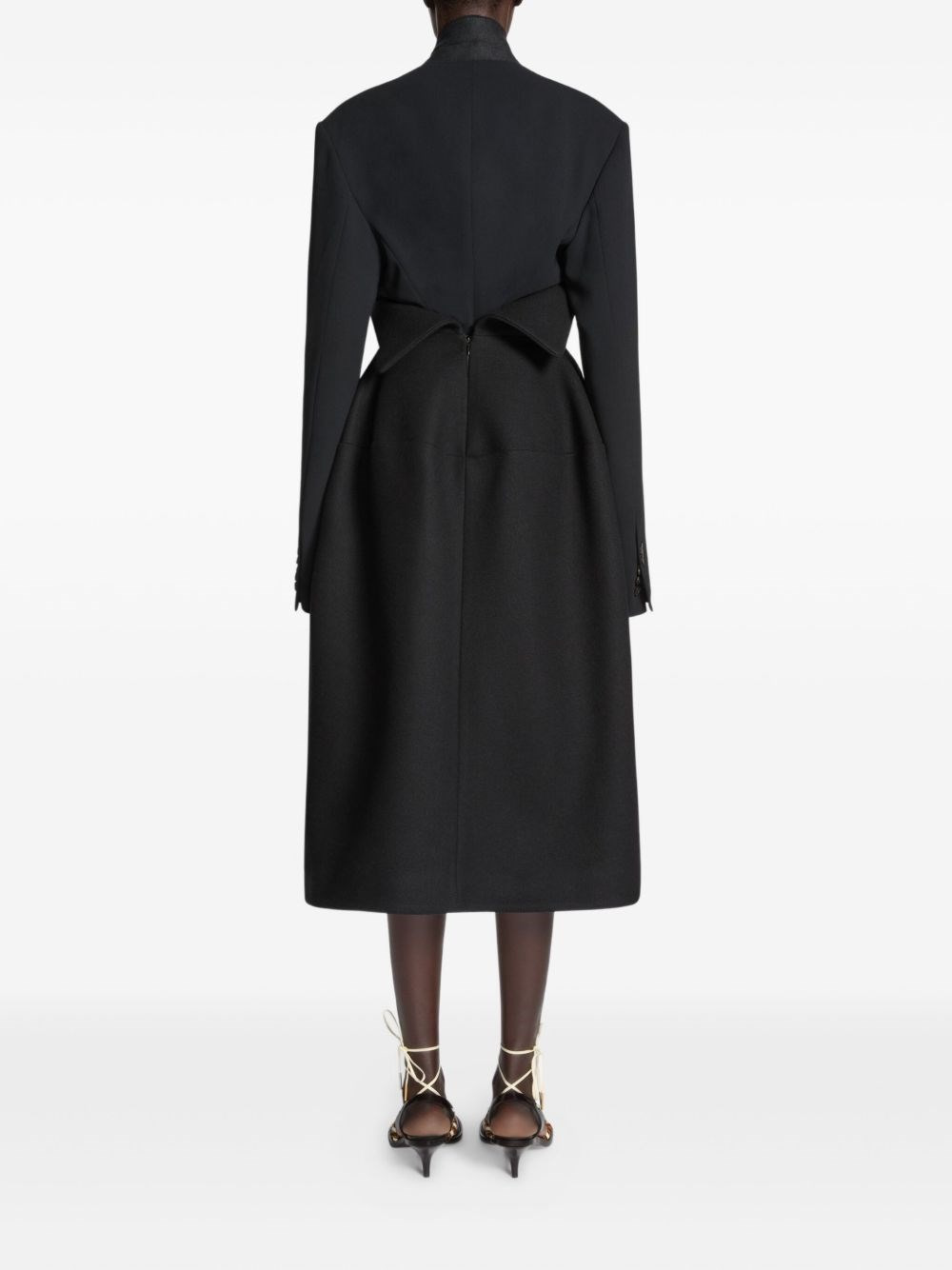 wool cloth skirt - 3