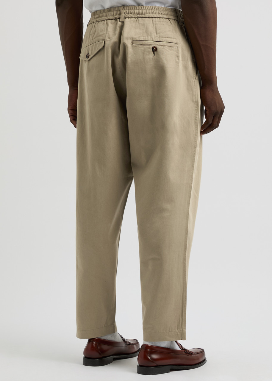 Universal Works Tapered Cotton Trousers - 3