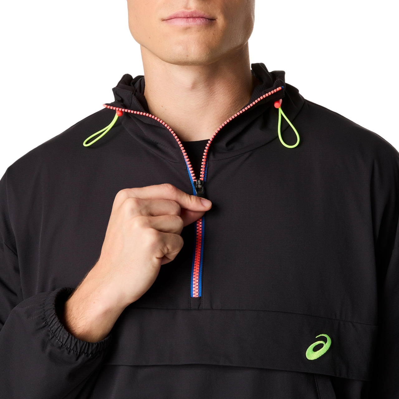 ASICS TRACK CLUB RELAXED PULLOVER JACKET - 4